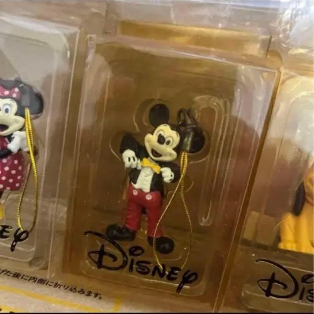 ディズニー　ヴィンテージ　ストラップ 8個セット　フィギュア　ミッキー　ミニー