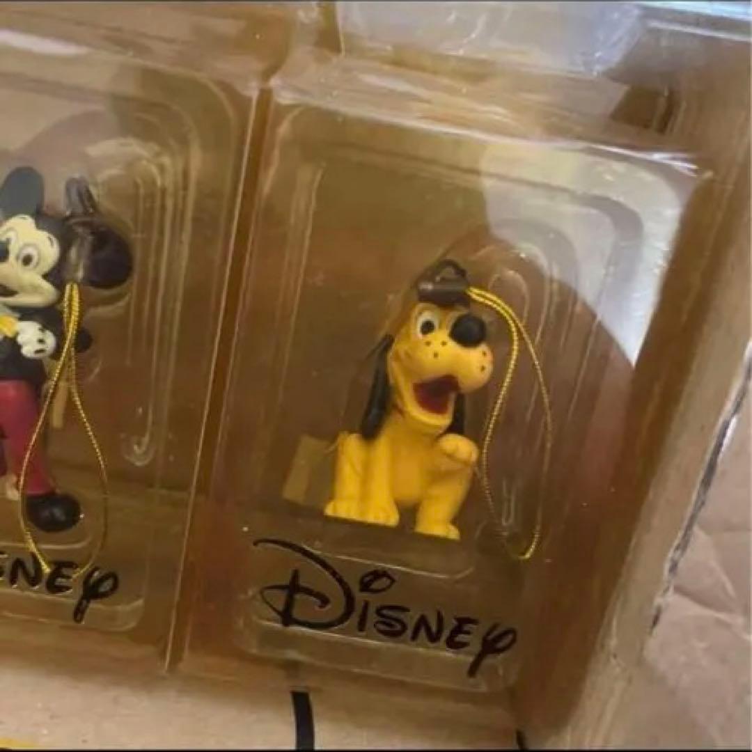 ディズニー　ヴィンテージ　ストラップ 8個セット　フィギュア　ミッキー　ミニー