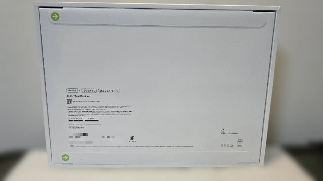 MacBook Air M4チップ 13インチ