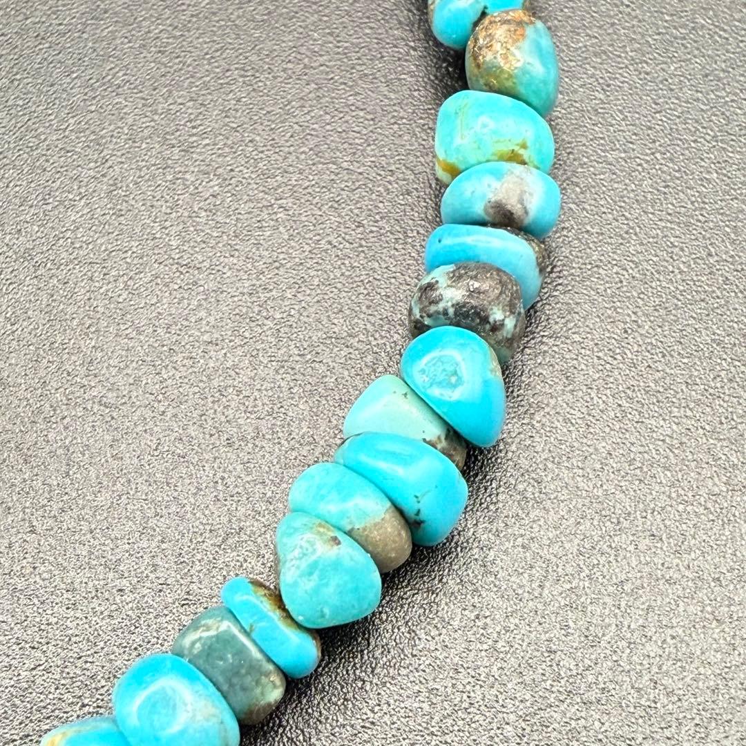 ◆【新品】 ターコイズ ネックレス 45～50cm