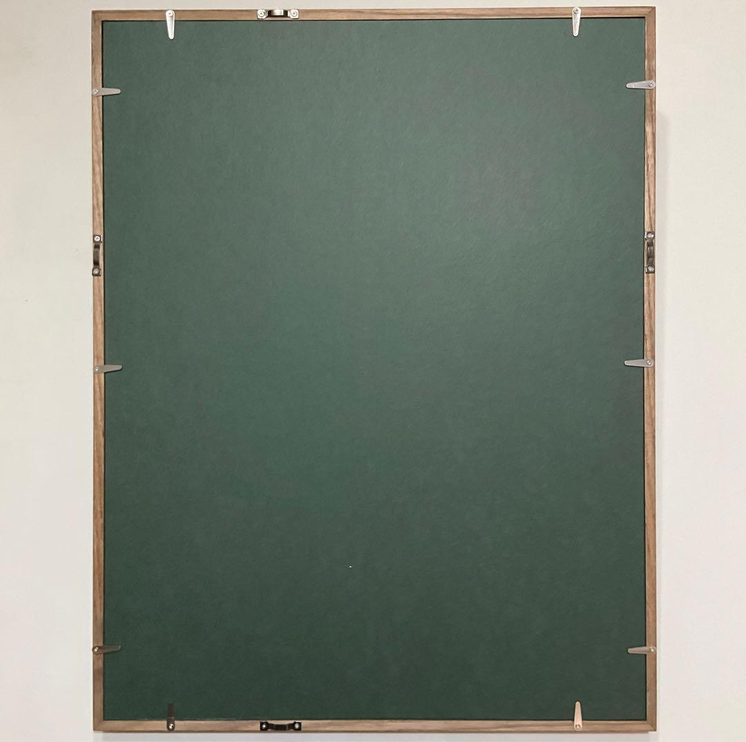 絵画・額縁・版画・織田 義郎・エッチング+手彩色・美術品・インテリア・雑貨