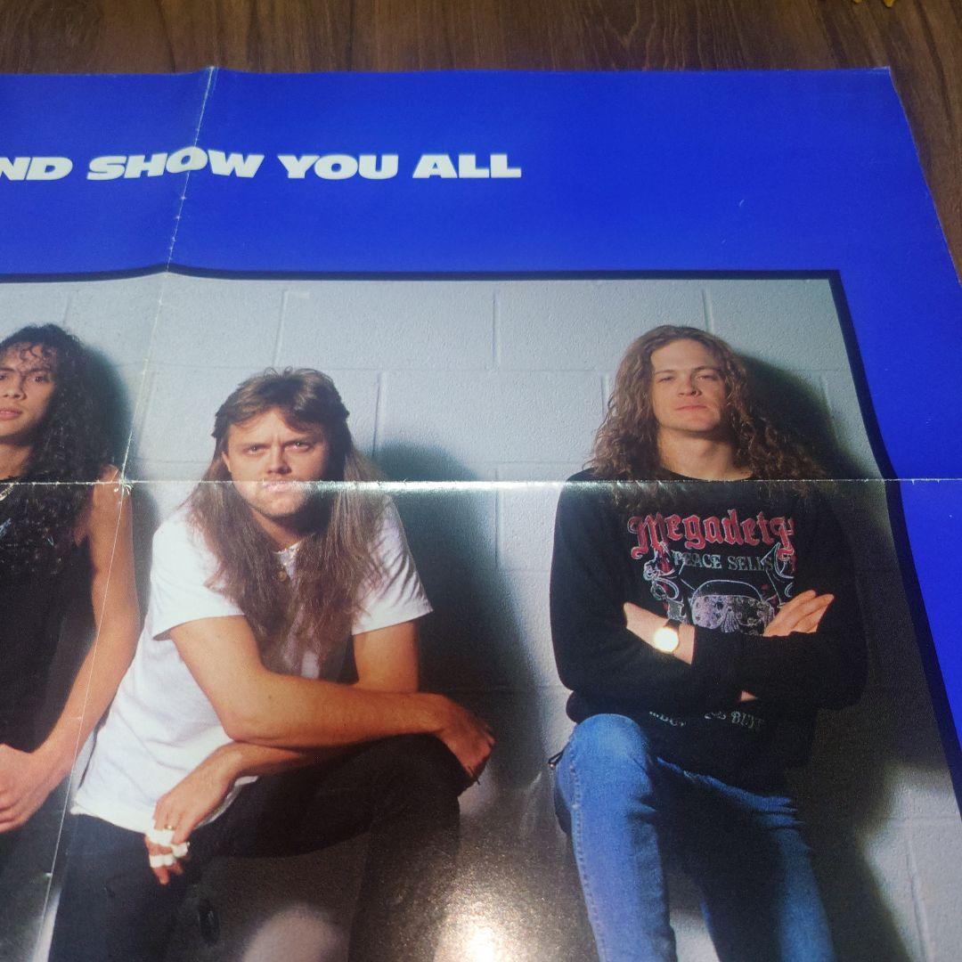 当時物　LLICA　JUSTICE TOUR 88-89 ポスター