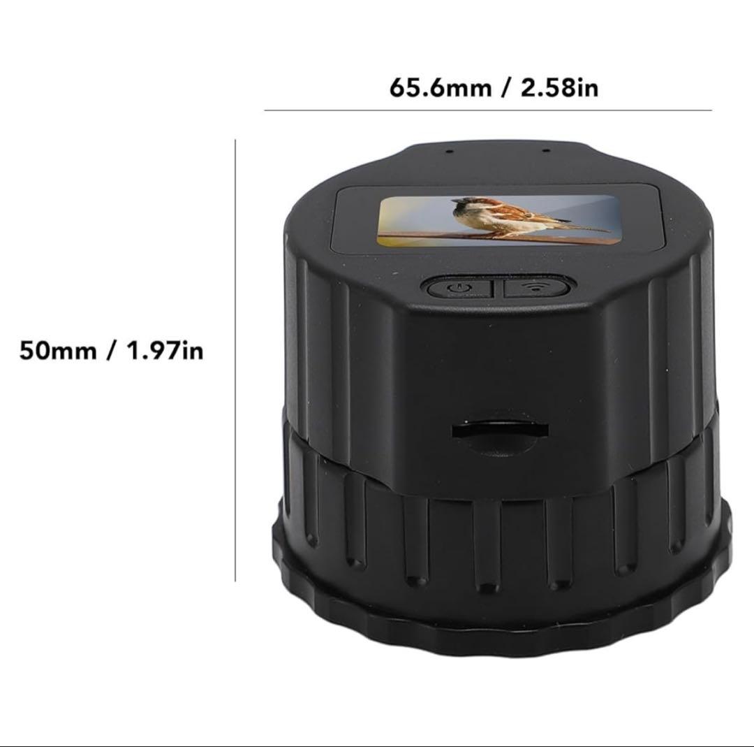 【未使用】望遠鏡接眼レンズカメラ　1.5インチディスプレイ付き