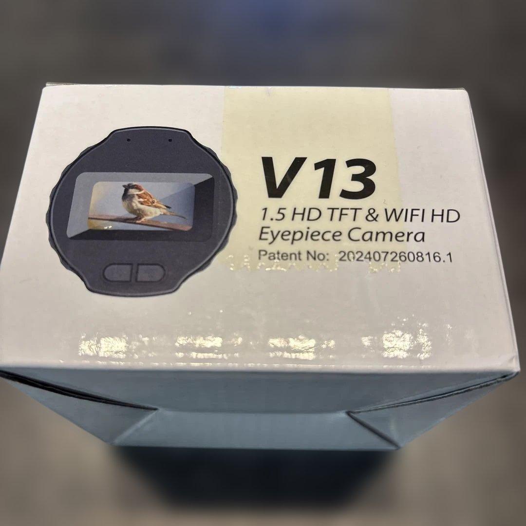 【未使用】望遠鏡接眼レンズカメラ　1.5インチディスプレイ付き