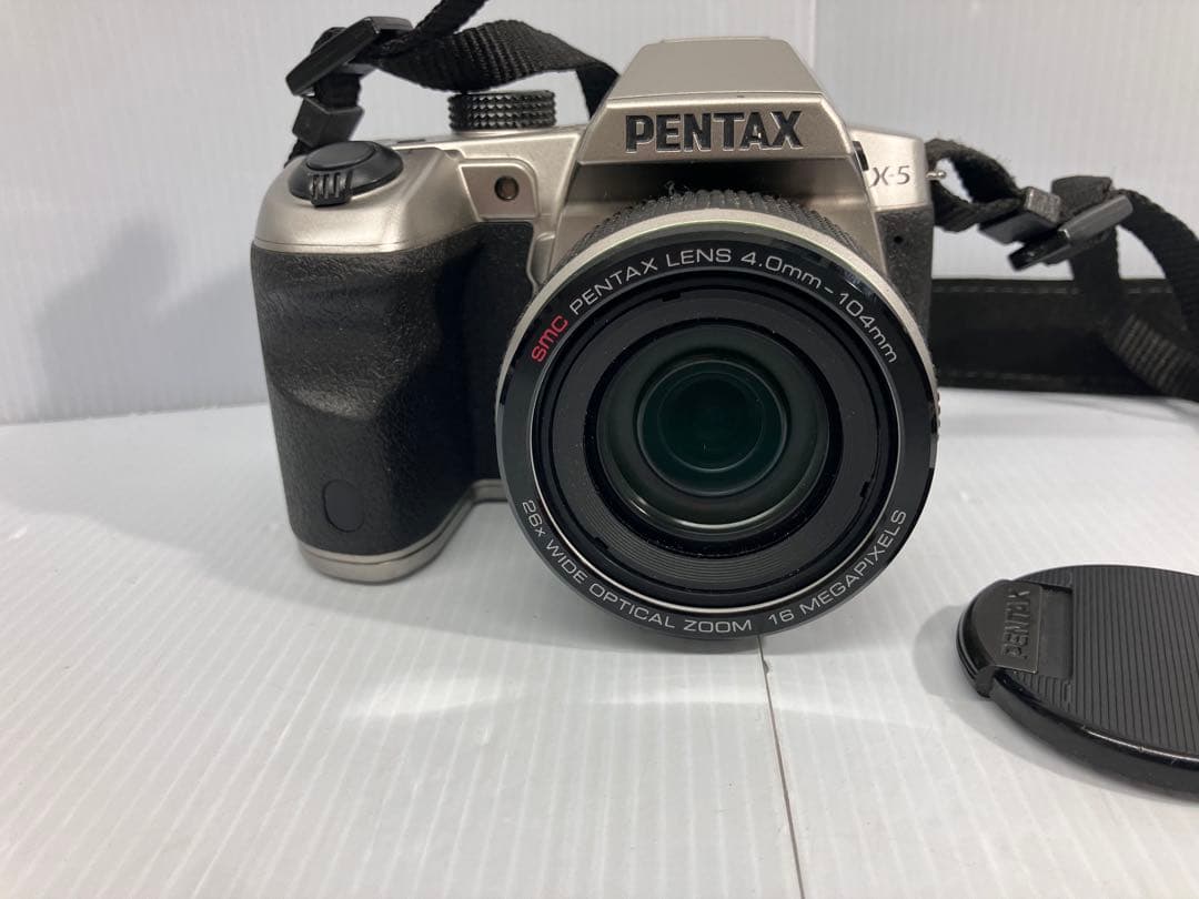 【PENTAX/ペンタックス】X-5 デジタル一眼 クラシックシルバー※通電確認