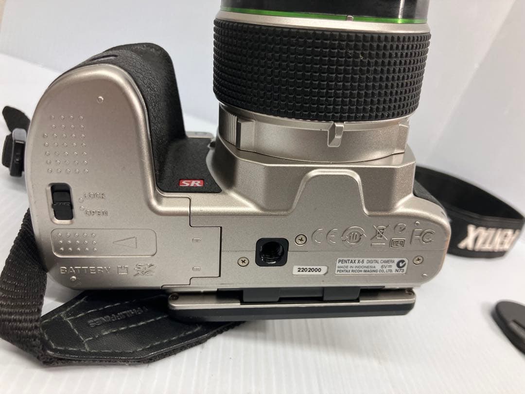 【PENTAX/ペンタックス】X-5 デジタル一眼 クラシックシルバー※通電確認