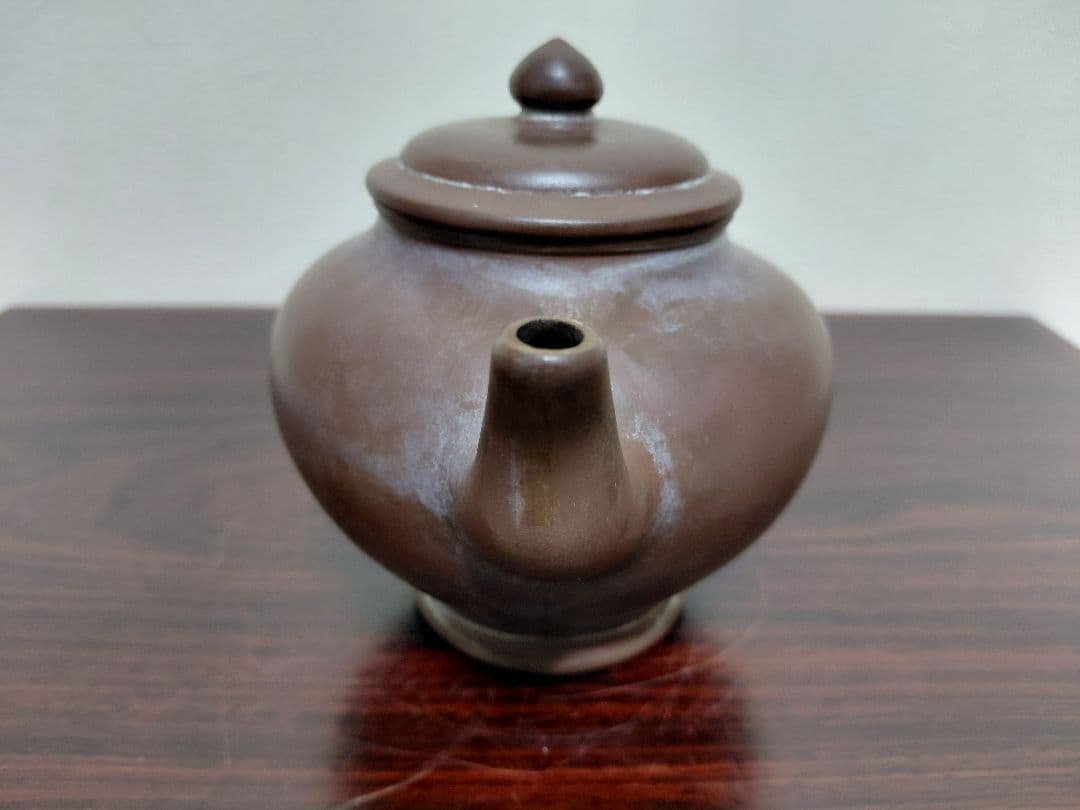 中国急須と錫の茶壺 煎茶道具