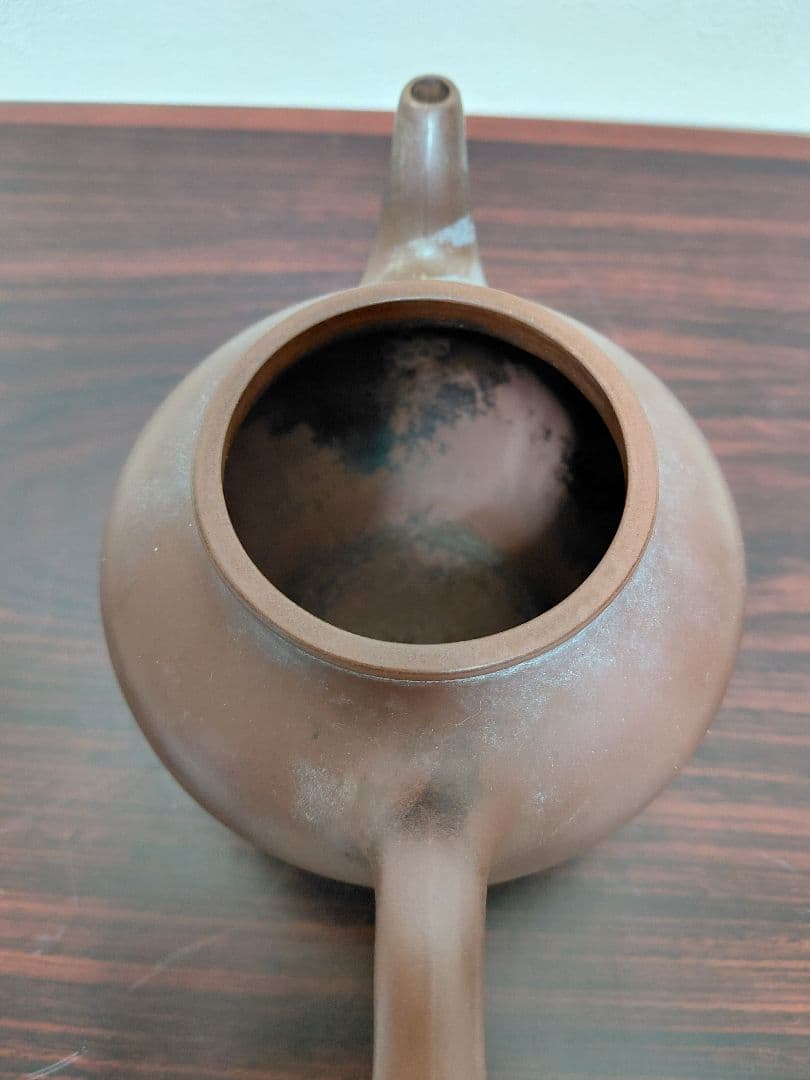 中国急須と錫の茶壺 煎茶道具