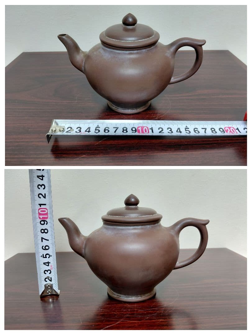 中国急須と錫の茶壺 煎茶道具