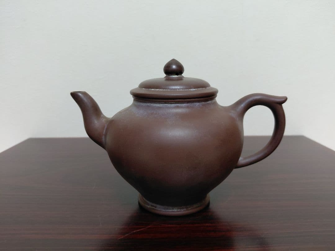 中国急須と錫の茶壺 煎茶道具