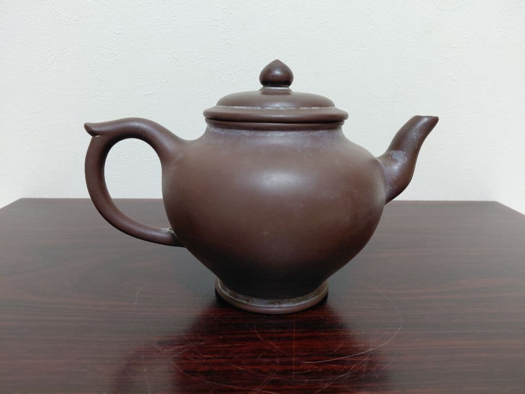 中国急須と錫の茶壺 煎茶道具