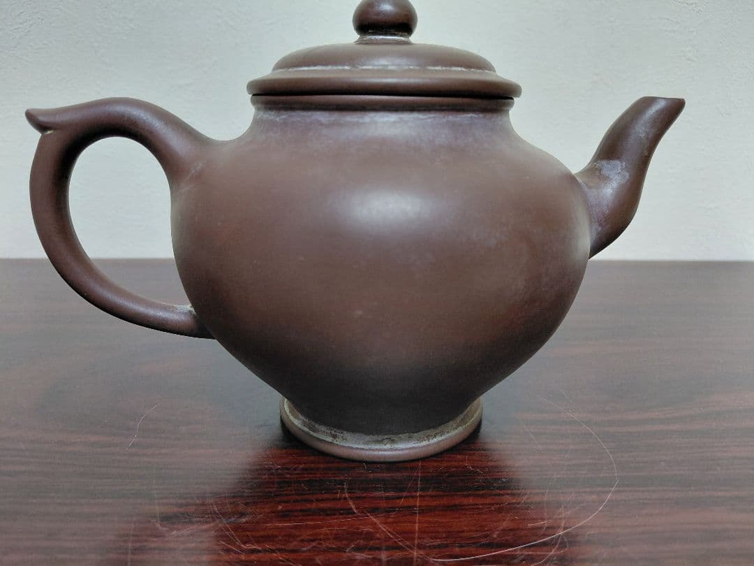 中国急須と錫の茶壺 煎茶道具