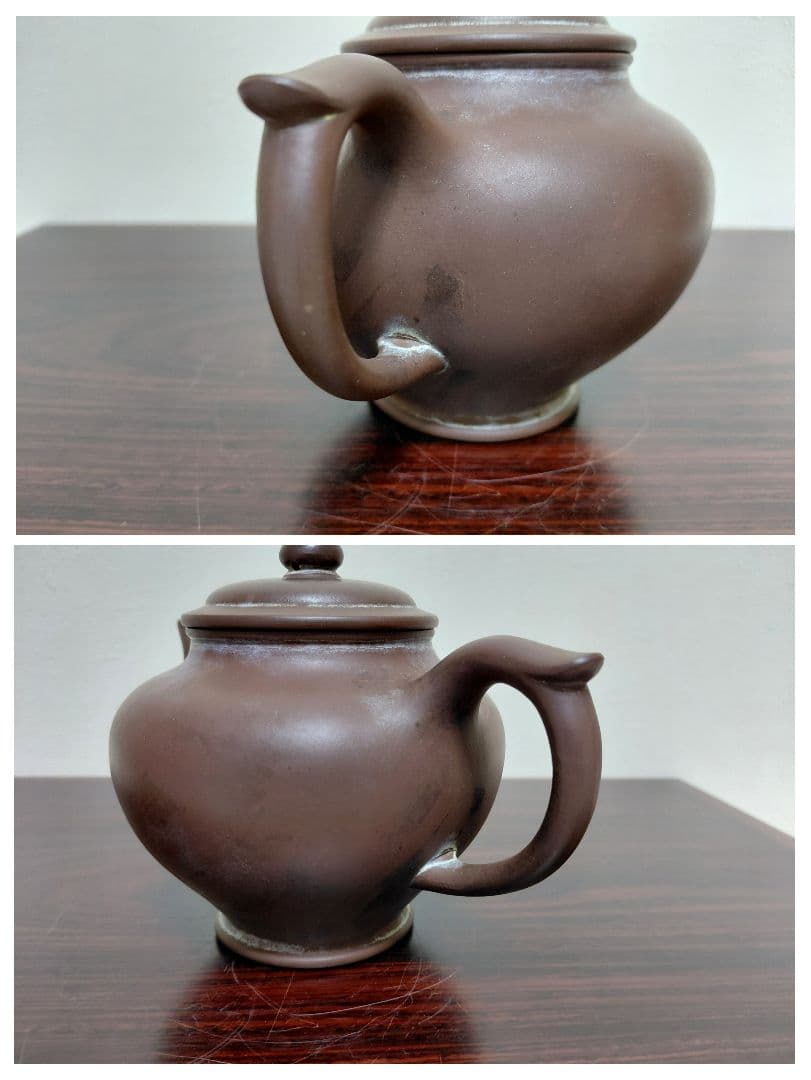 中国急須と錫の茶壺 煎茶道具