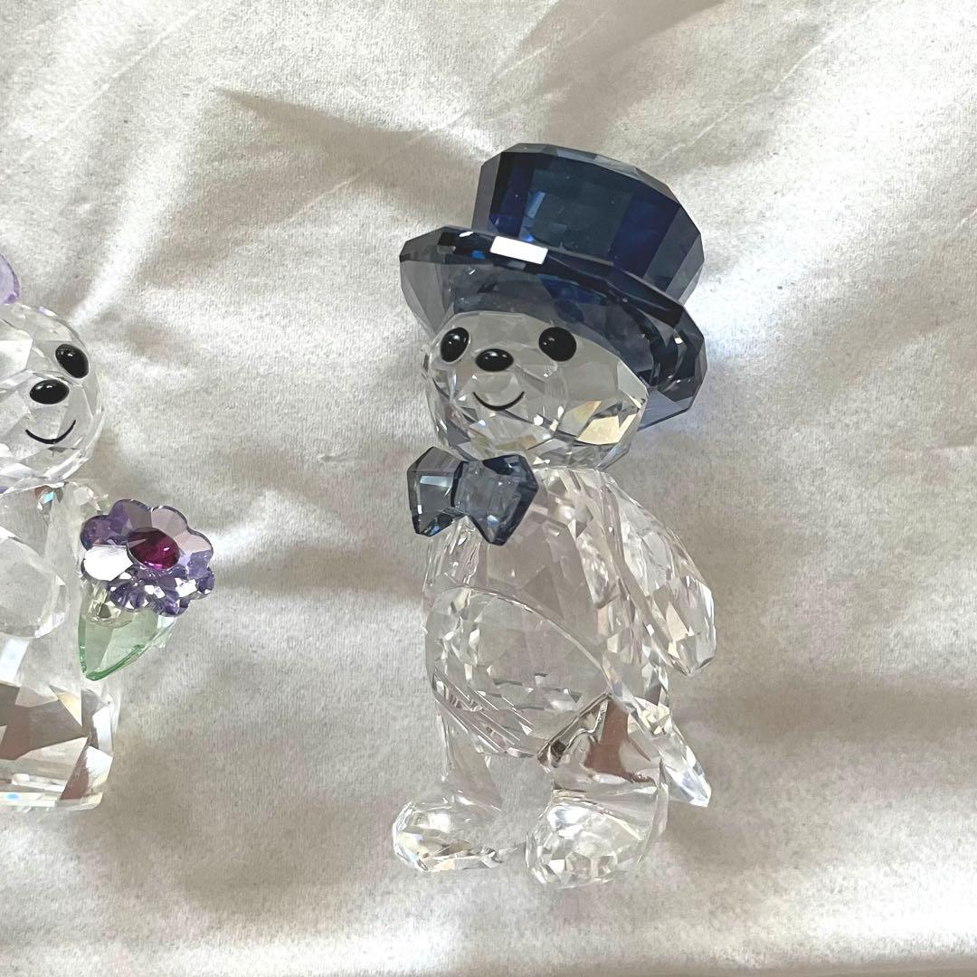 新品・未使用　SWAROVSKI スワロフスキー　クリスベア　2点セット