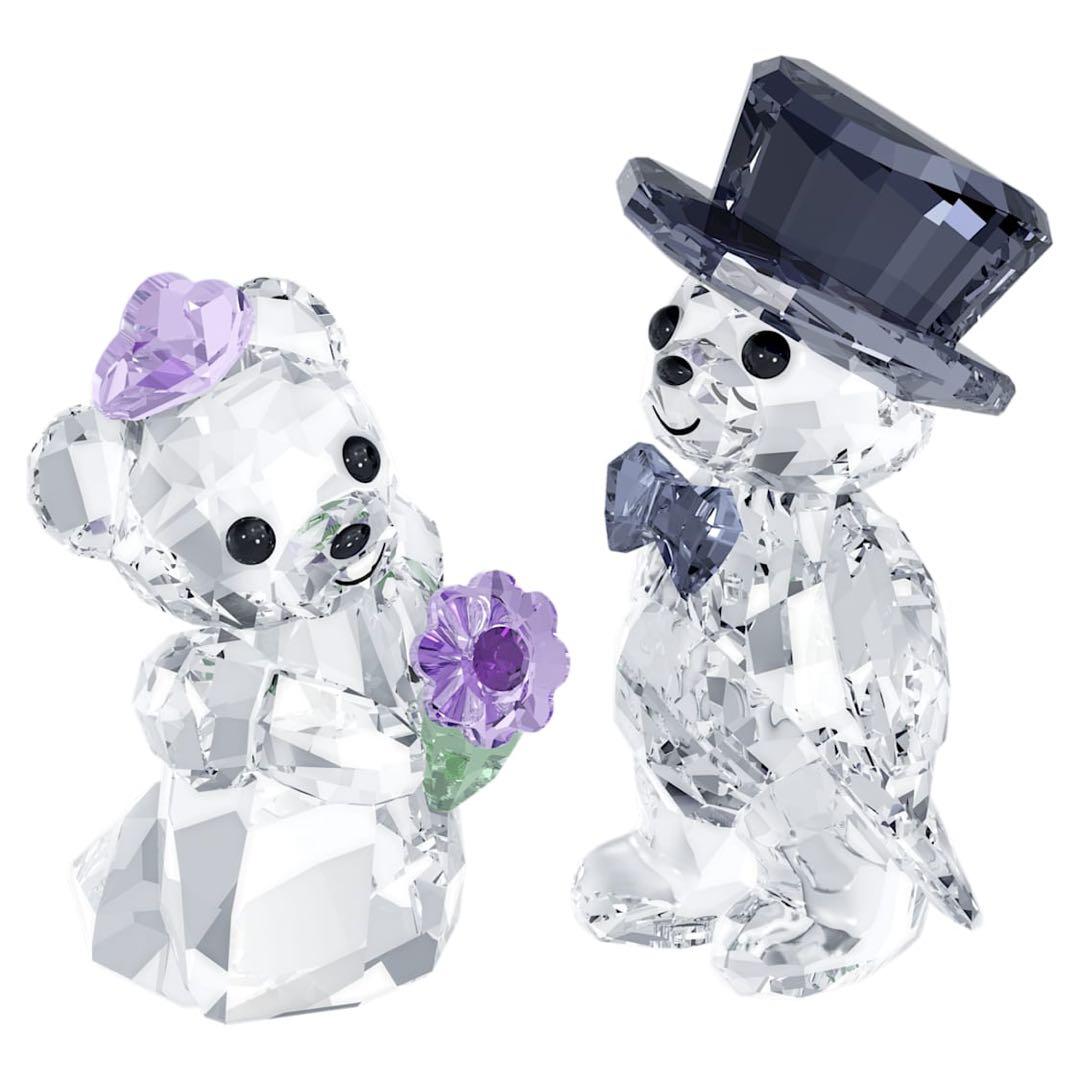 新品・未使用　SWAROVSKI スワロフスキー　クリスベア　2点セット