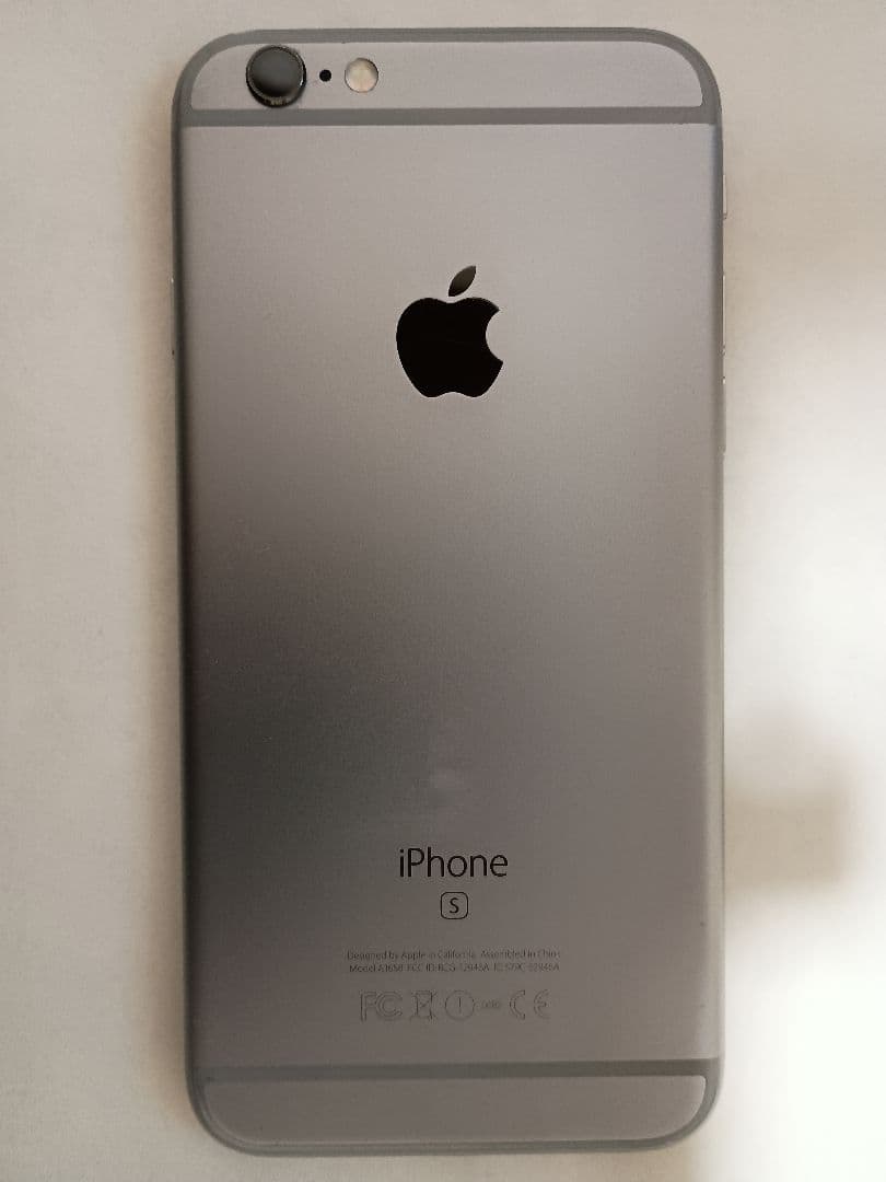 iPhone6s　64GB　SIMフリー　スペースグレー　iOS15.8.6最新
