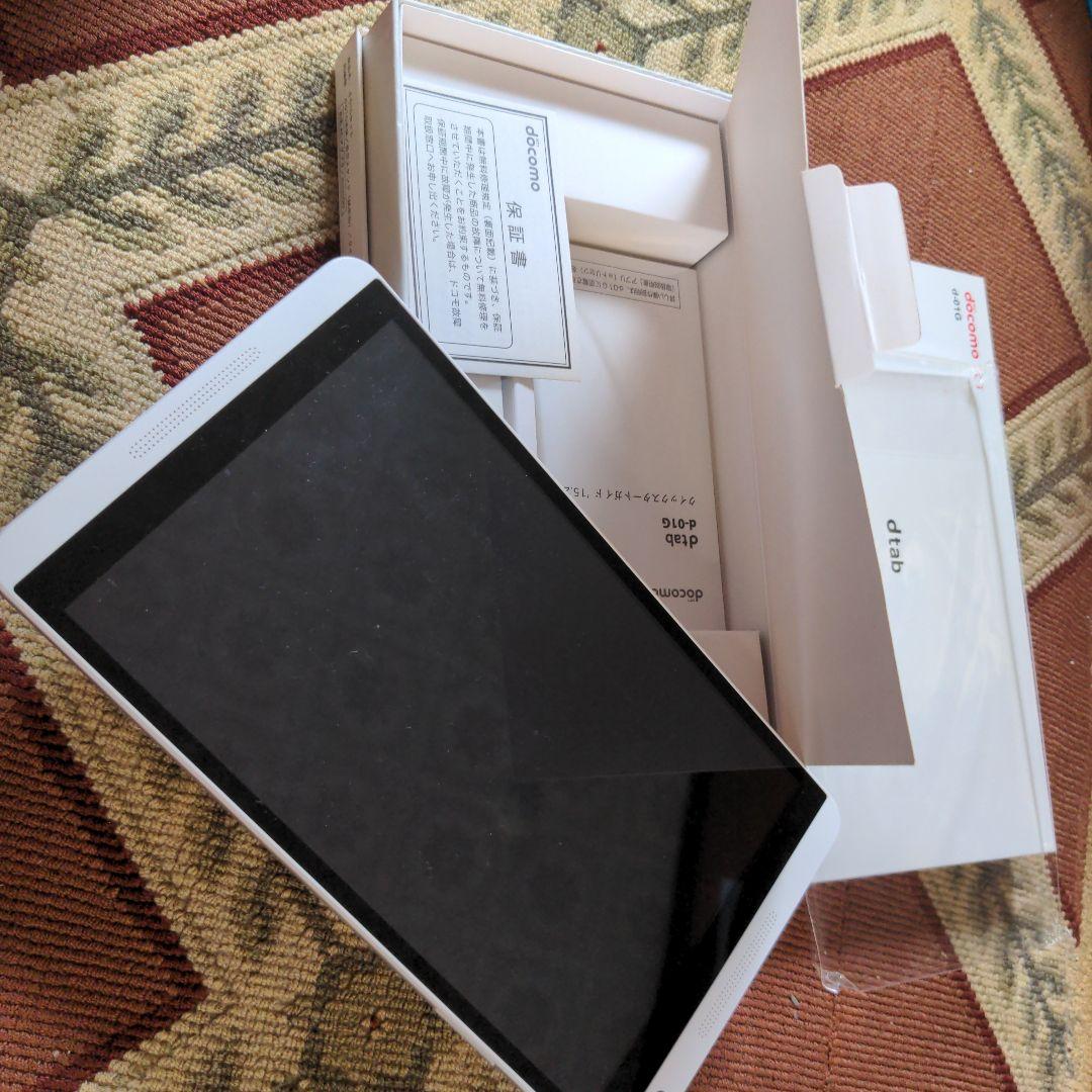 docomo dtab ホワイト タブレット 本体