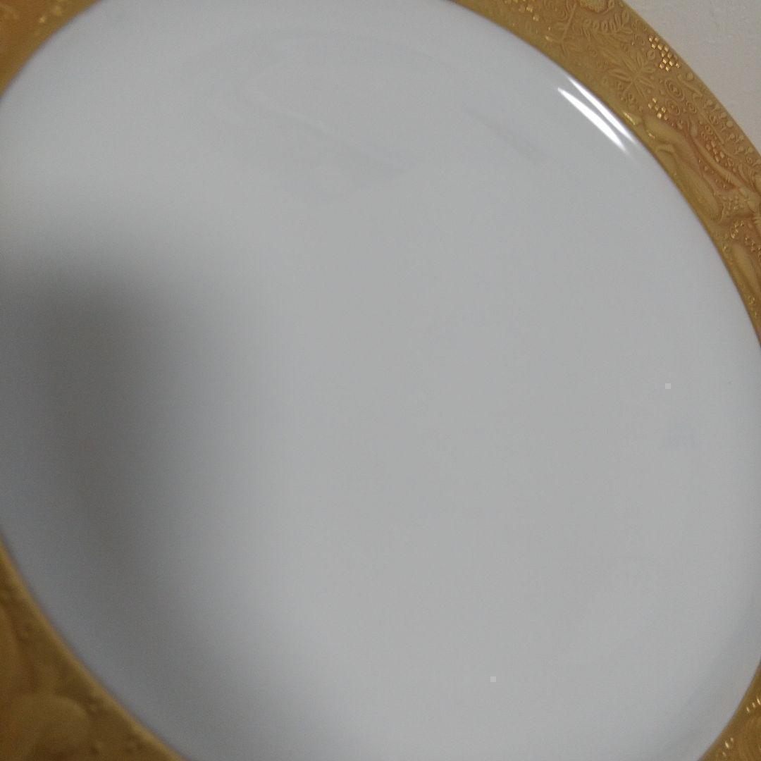 ローゼンタール　魔笛　26cm　皿　プレート　ゴールド　Rosenthal