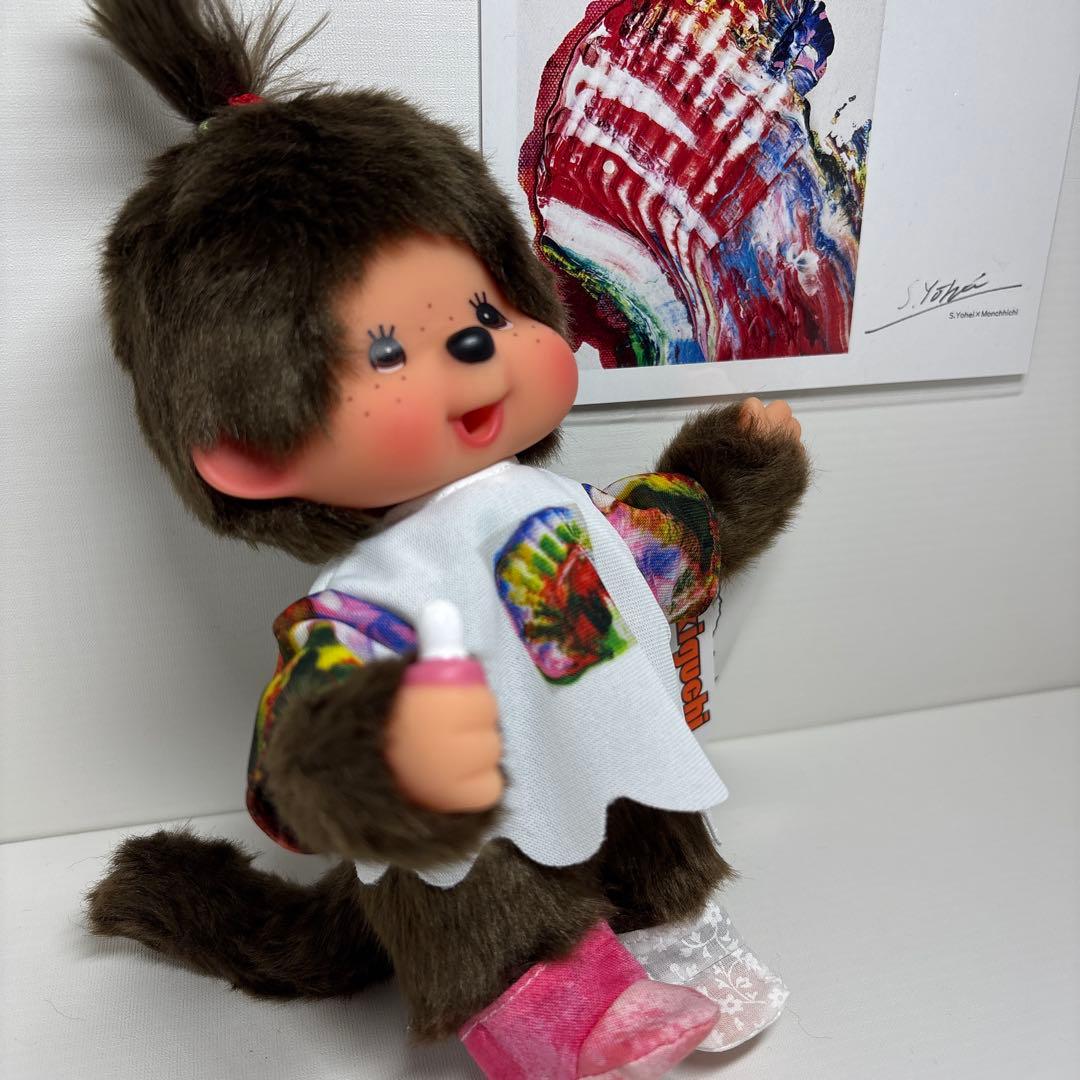 新品 杉田洋平 アートなモンチッチちゃん monchhichi 3494