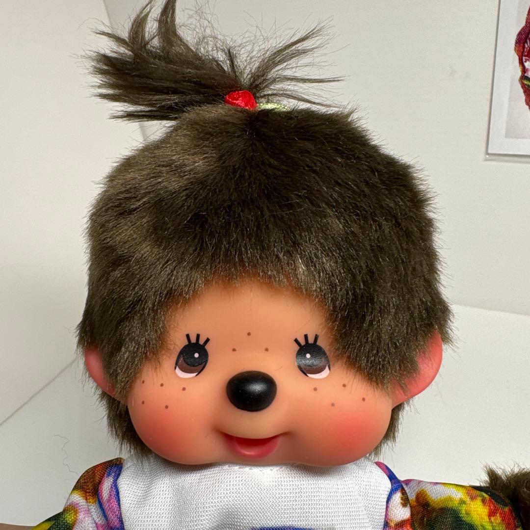 新品 杉田洋平 アートなモンチッチちゃん monchhichi 3494