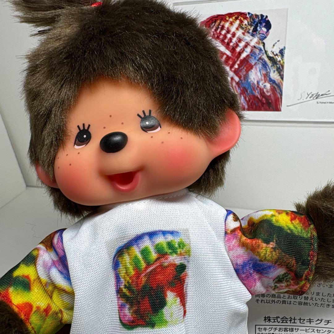 新品 杉田洋平 アートなモンチッチちゃん monchhichi 3494