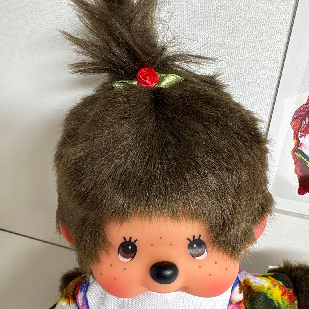新品 杉田洋平 アートなモンチッチちゃん monchhichi 3494