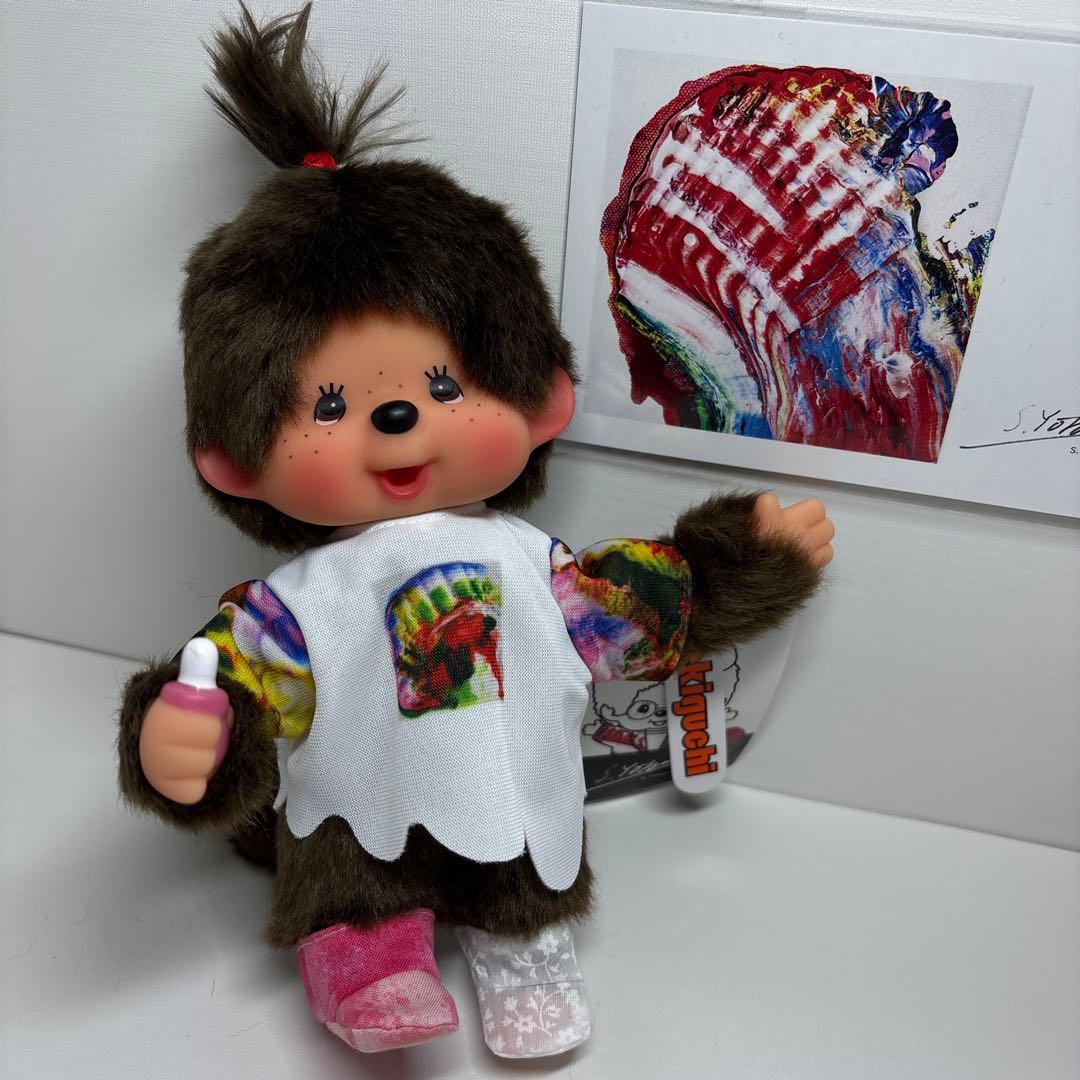 新品 杉田洋平 アートなモンチッチちゃん monchhichi 3494