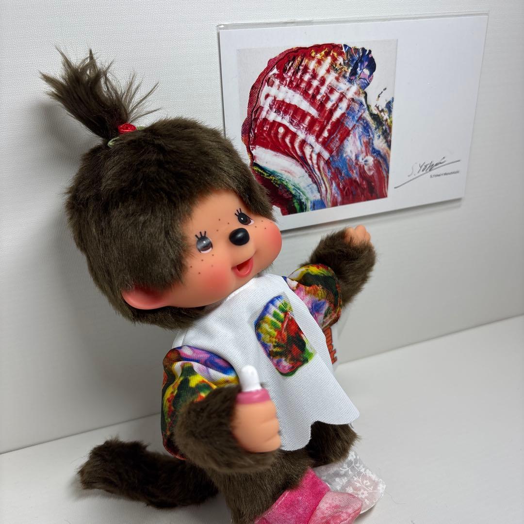 新品 杉田洋平 アートなモンチッチちゃん monchhichi 3494