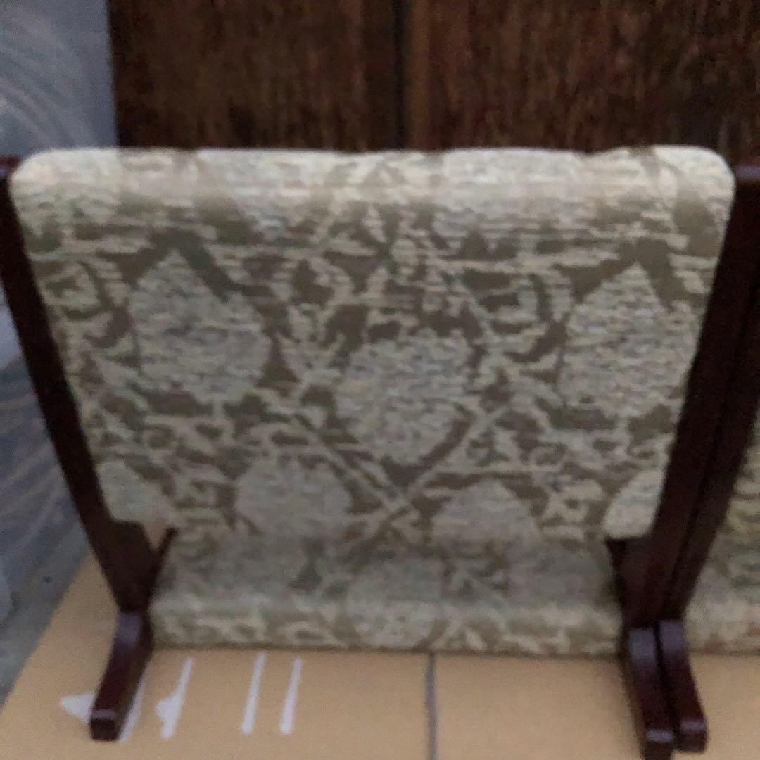 カリモク 折りたたみ 座椅子 karimoku 折りたたみ 座椅子 和室　②