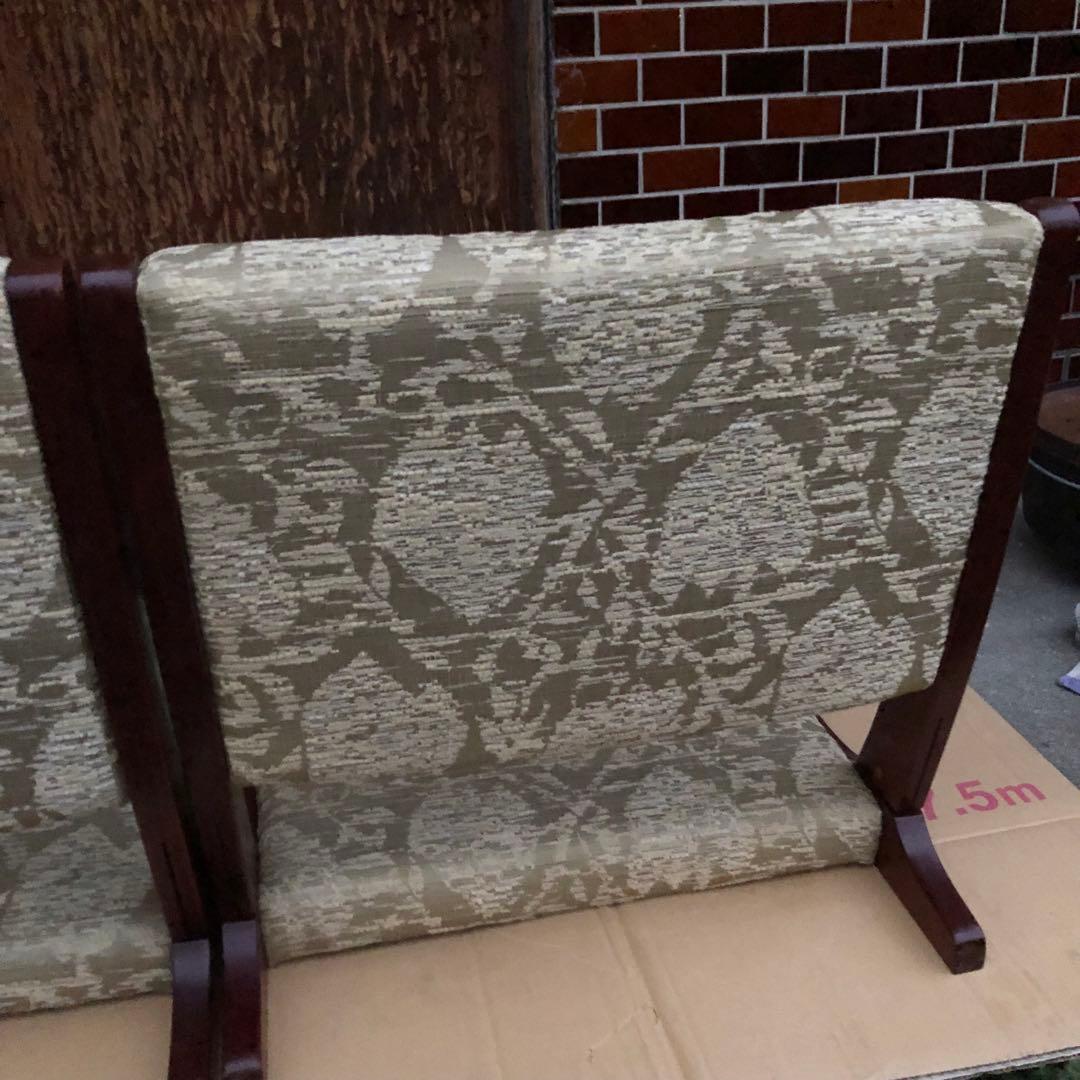 カリモク 折りたたみ 座椅子 karimoku 折りたたみ 座椅子 和室　②