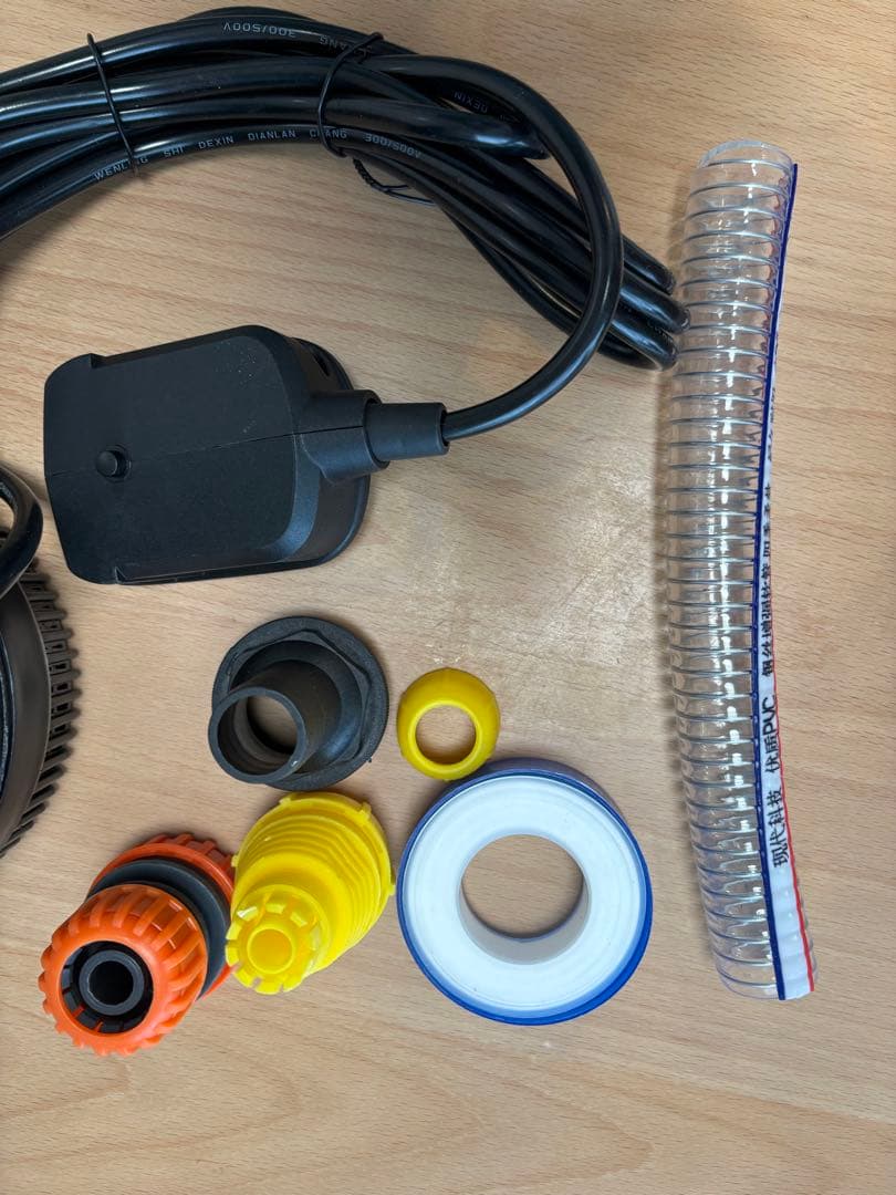 水中ポンプ バッテリー式 12m揚程 充電式 排水ポンプ マキタ18V互換