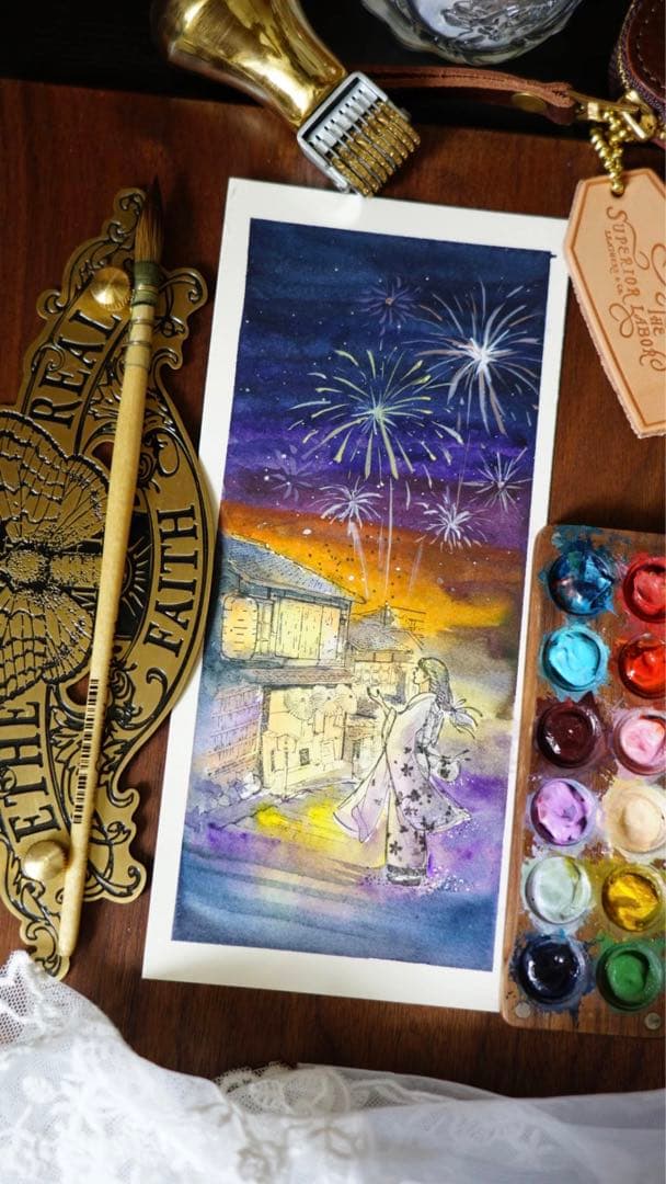 小星xiaoxing 海外 作家 スタンプ　5枚セット+特典1枚