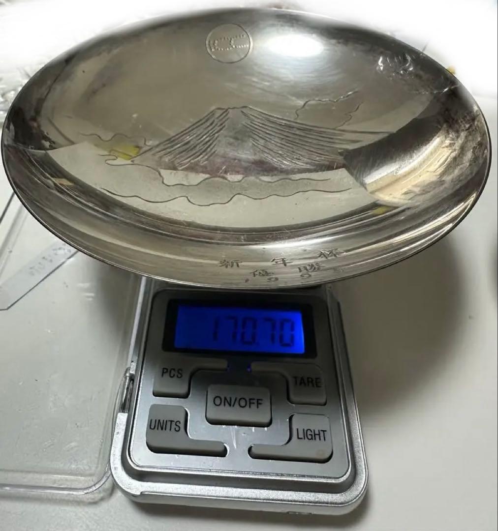 純銀杯　348.5g 刻印有り