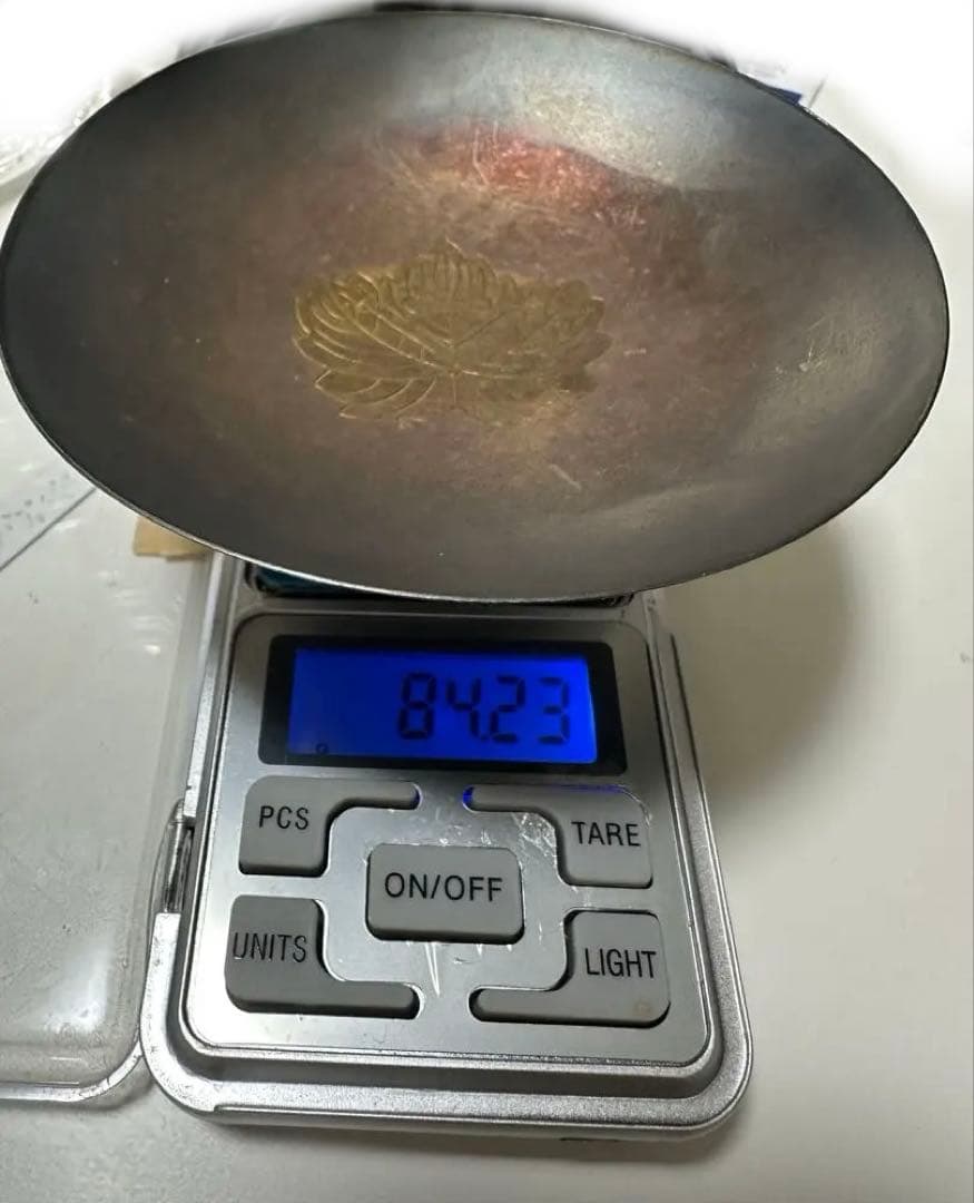 純銀杯　348.5g 刻印有り