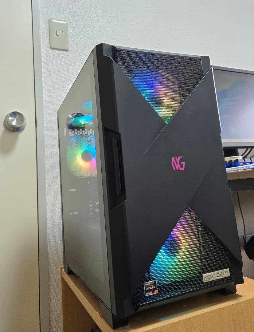 高性能 ゲーミングpc NEXTGEAR RTX4060Ti Wi-Fi