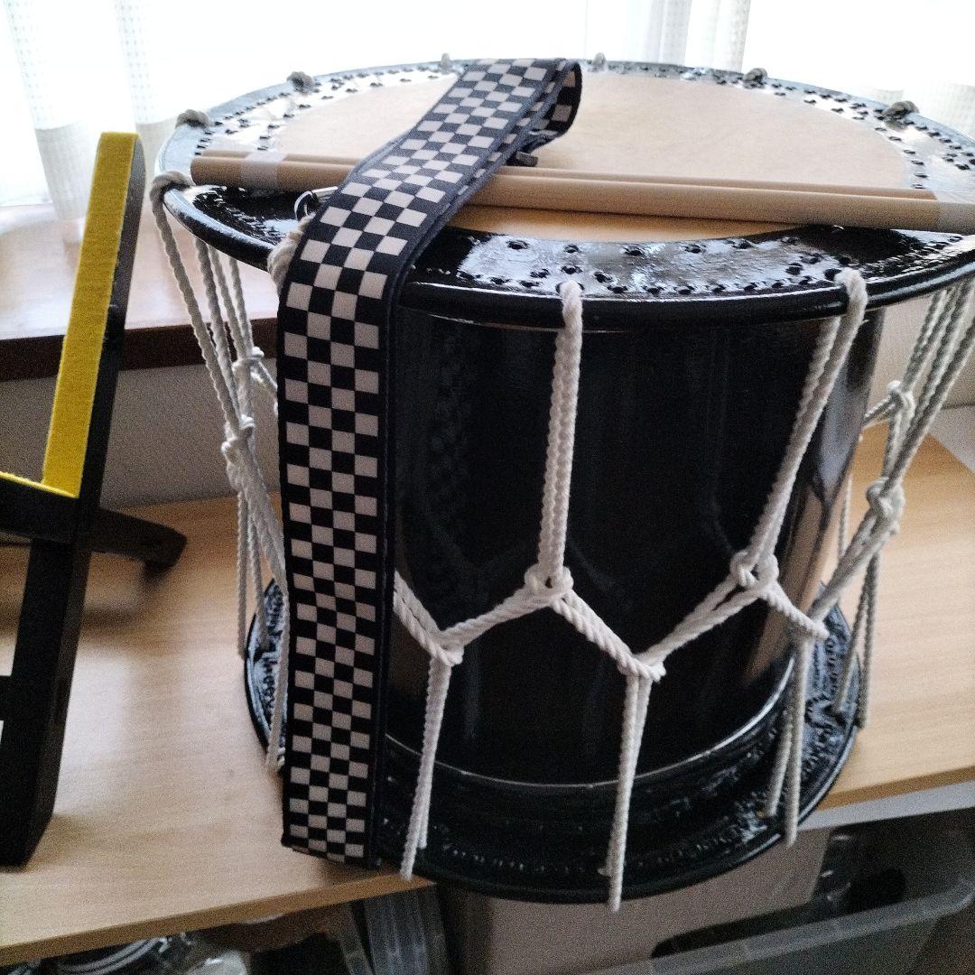 「たつ様ご依頼商品」小松太鼓店製造　1.6尺　中古良品　ストラップ・バチ付き