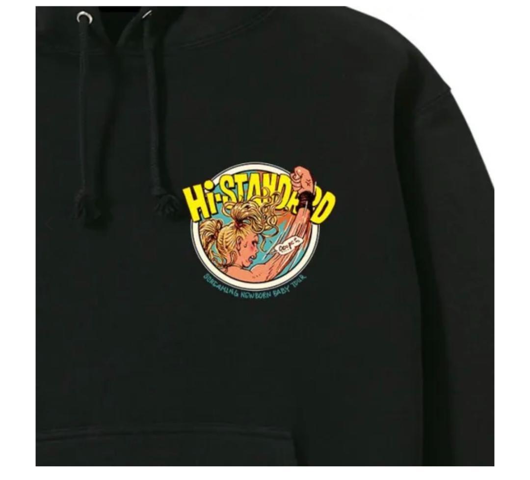 XXL ハイスタンダード SNB RJB HOODIE（BLACK）パーカー　黒