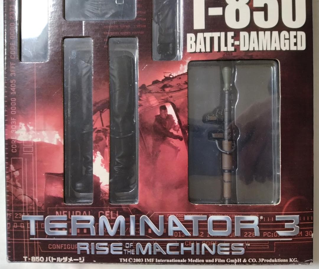 フィギュア T-850 ターミネーター3 バトルダメージ 1/12スケール