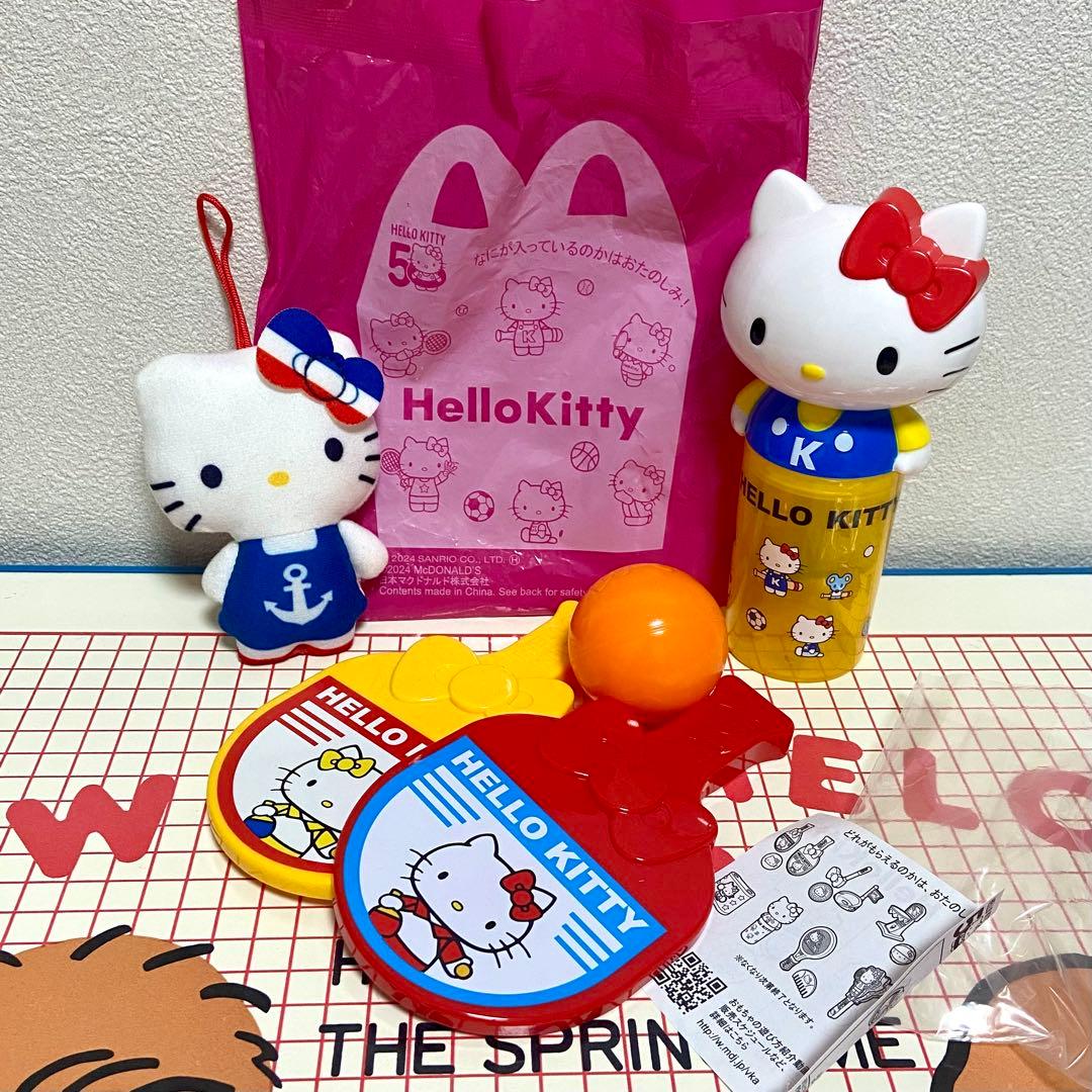サンリオ ハローキティ まとめ売り ランチグッズ ぬいぐるみ ご当地根付 文具他