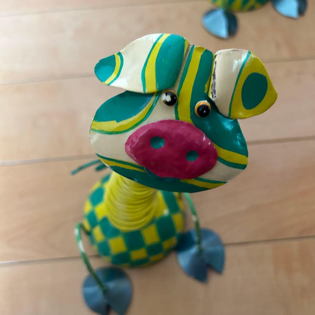 【入手困難】 ブリキ ブタ アンティーク pig antique 2つセット