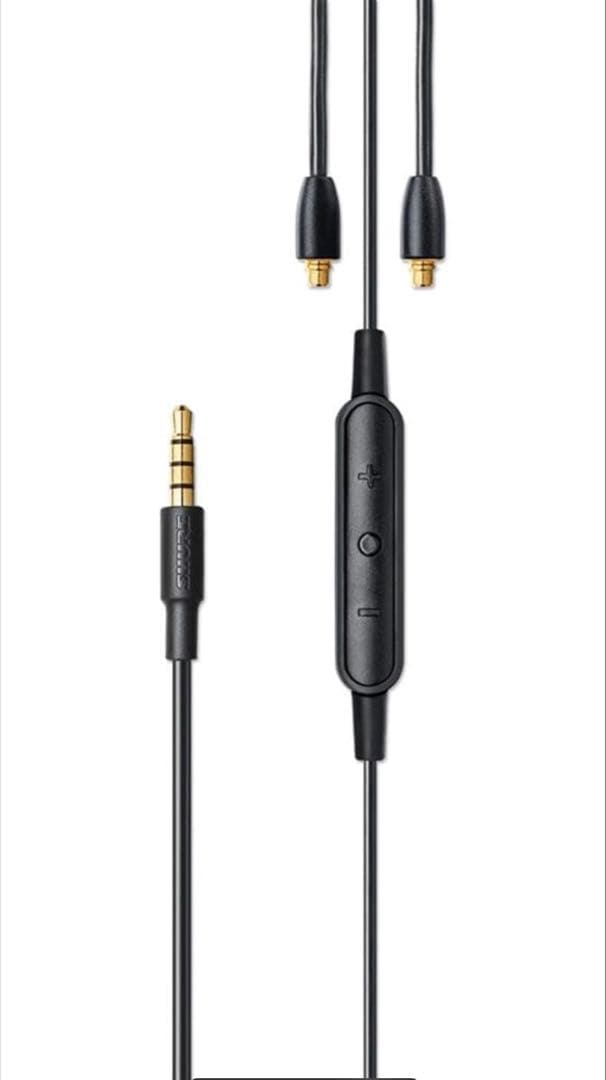 SHURE AONIC215 有線イヤホン　オーディオ変換ケーブル　変換アダプタ