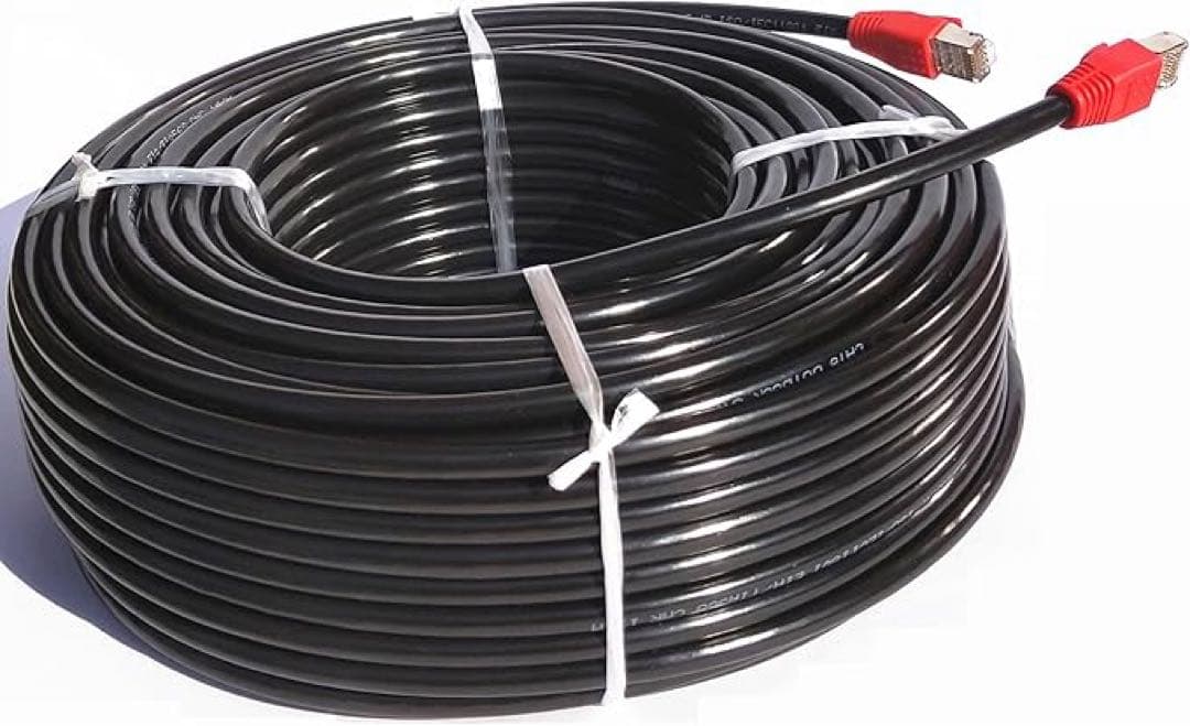 70m CAT6 屋外高耐久 LANケーブル 耐候性 ２重被覆 十字セパレーター