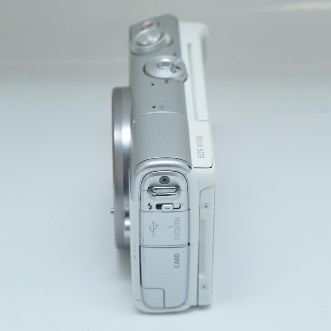 スマホ転送機能付♪キヤノン EOS M100ホワイト
