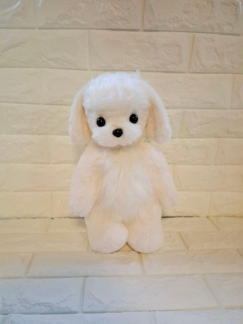 ぬいぐるみ、テディマルチーズ、犬、ハンドメイド、オリジナル、抱きしめられるサイズ