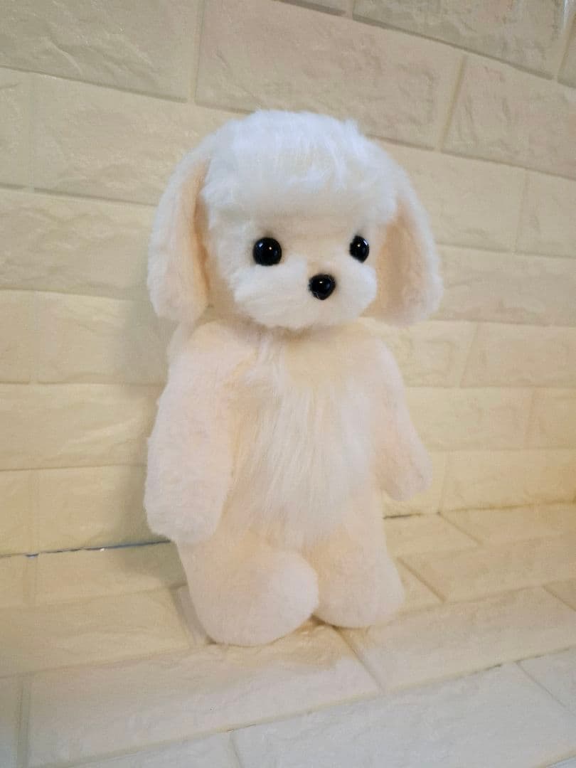 ぬいぐるみ、テディマルチーズ、犬、ハンドメイド、オリジナル、抱きしめられるサイズ
