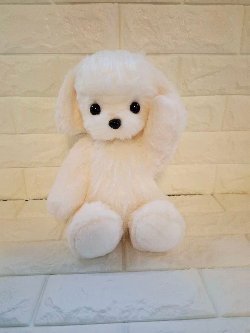 ぬいぐるみ、テディマルチーズ、犬、ハンドメイド、オリジナル、抱きしめられるサイズ