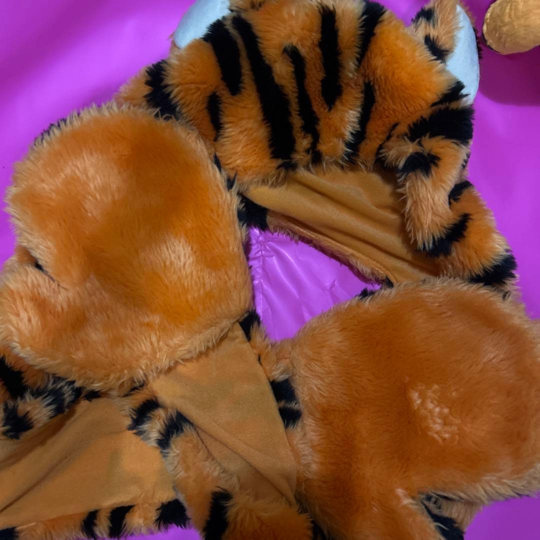 ティガーのぬいぐるみ ファンキャップ ティガー非売品カチューシャ 3点セット