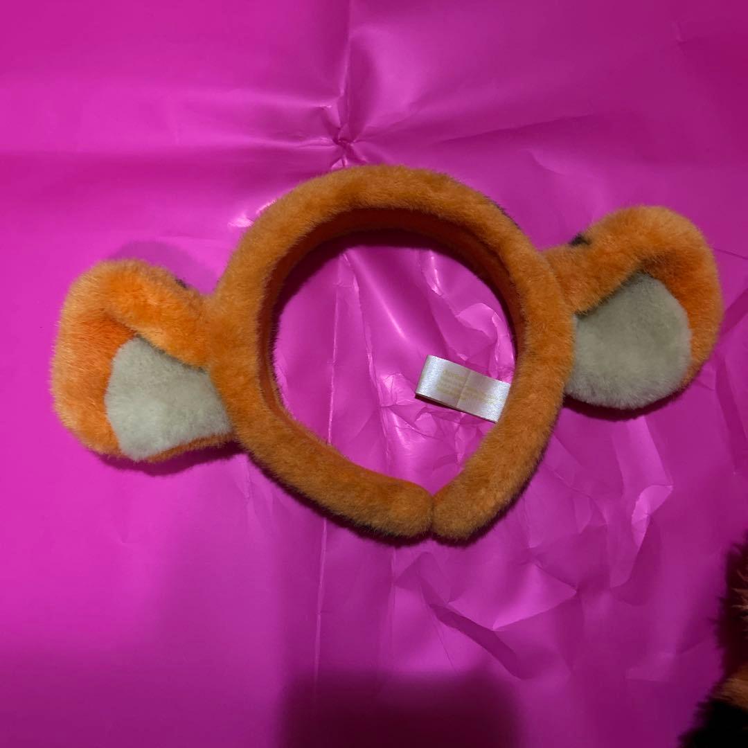 ティガーのぬいぐるみ ファンキャップ ティガー非売品カチューシャ 3点セット