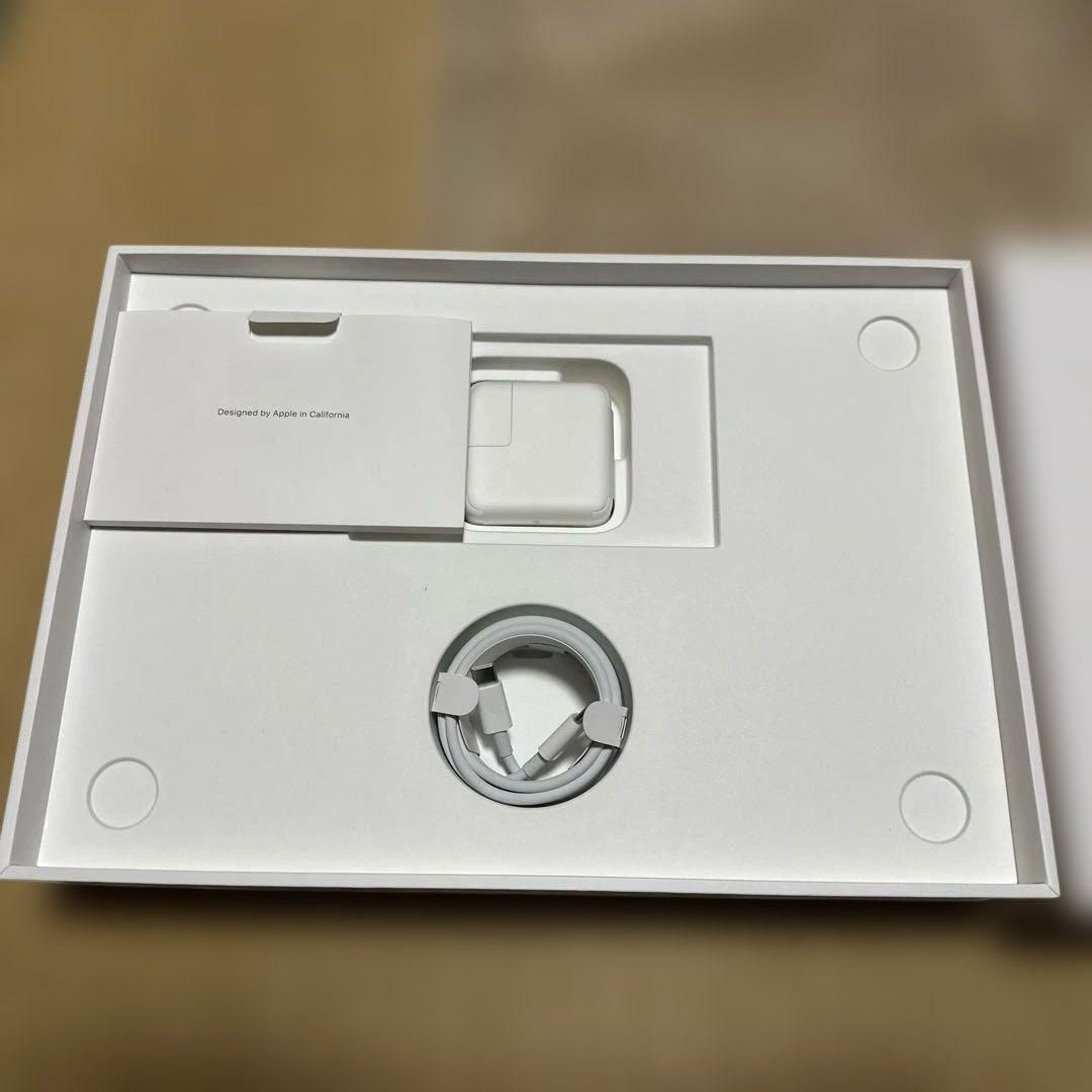 大容量512GB MacBookAir M1 8GB シルバー バッテリー90%