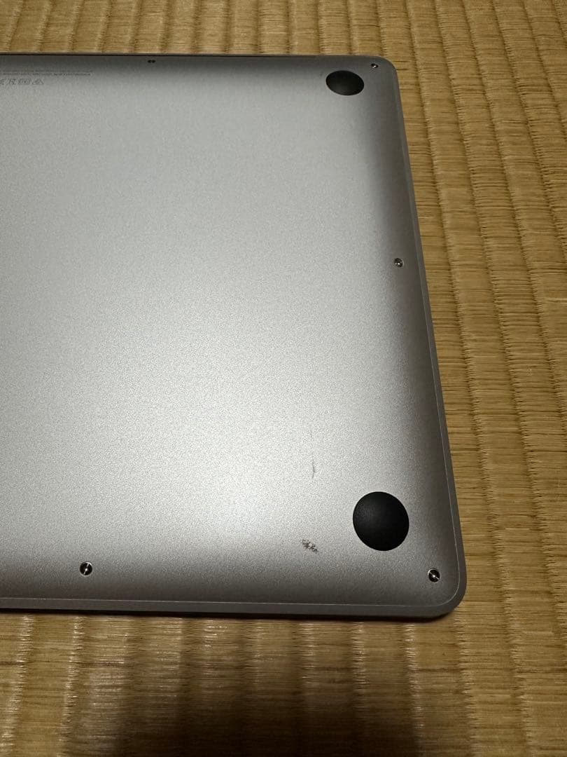 大容量512GB MacBookAir M1 8GB シルバー バッテリー90%